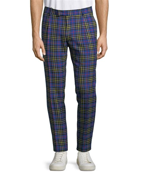 fake burberry pants plaid|burberry dress pants for men.